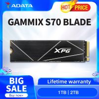 novo ADATA XPG GAMMIX S70 Blade PCIe Gen4x4 M.2 2280 Nvme 1TB 2TB Internal Gaming SSD For Desktop Hard Disk PC PS5 ssd диск