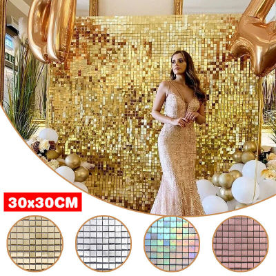 Wall Sequin Panels Birthday Events Backdrop Shimmer Sequin Wall Panels