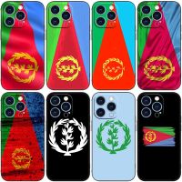 Eritrea Flag Phone Case For Apple iPhone 14 13 12 Mini 11 Pro XR X XS MAX 6S 7 8 Plus 5S SE 2020 2022 Black Cover Hand Tool Parts Accessories