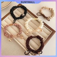 SUNYMALL วงกลมปม คริสตัล เชือก อุปกรณ์ผมผมหางม้า สาว วงยาง เชือกหัว น่ารัก แหวนผม แฟชั่น สาว สาว มัดผม วงยาง ความยืดหยุ่นสูง