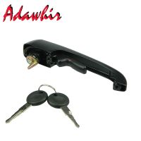 brand new FOR VW LT DOOR HANDLE FRONT LEFT RIGHT 281 363 BLACK 251837205B WITH 2 KEYS 251837205H 113837205MS