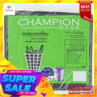 ?อย่างดี?!! แชมเปี้ยน แบ็ค ถุงขยะแบบมีหูผูก ขนาด 30 x 40นิ้ว ความจุ 90 ลิตร 20 ใบ Champion Bags 90L 30 x 40inches Bin Liner 20pcs