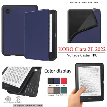 Ebook Cover For Kobo Clara 2E 2022 Case 6 PU Leather Soft Back