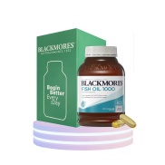 Viên uống dầu cá Blackmores Fish oil 1000mg, hỗ trợ sức khỏe mắt, não bộ