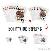 yjbu№  magic props playing cards shrink poker tricks classic toys creative stage gift