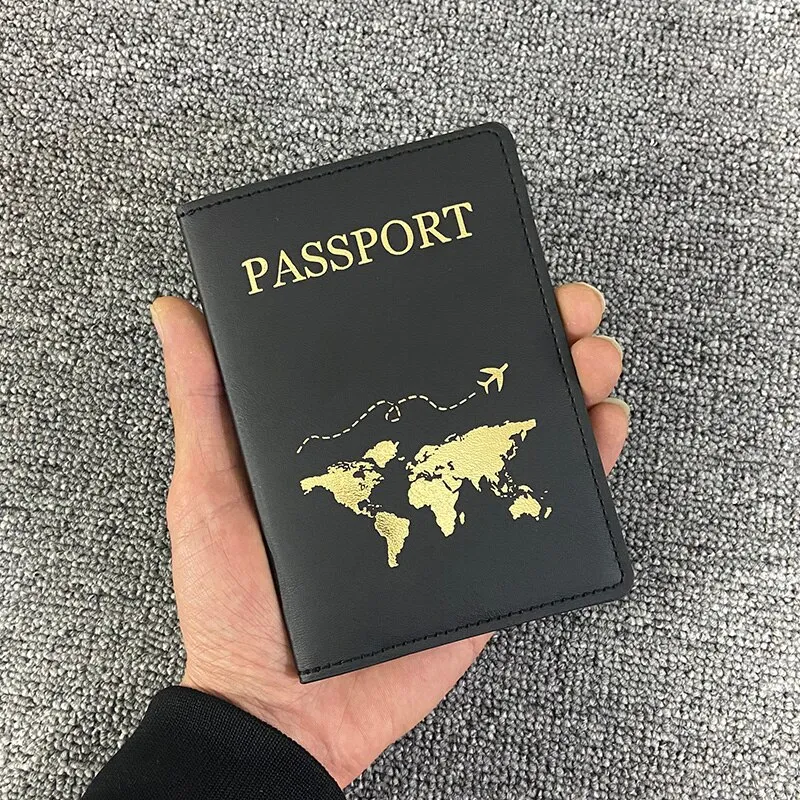 Personalized Customized Passport Cover with Names Women Men Travel Unique  Customized Passport Holder Cases