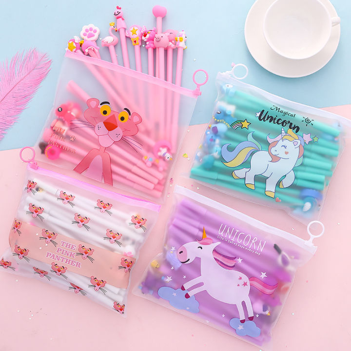 30-150-set-kawaii-cartoon-0-380-5mm-neutral-pen-set-creative-stationery-signed-by-students-office-school-supplies-gifts