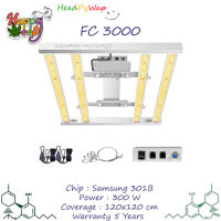 [ส่งฟรี] Mars Hydro Led Grow Light ไฟปลูกต้นไม้ 2023 FC3000 Full Spectrum Samsung LM301B Osram Meanwell Driver Hydroponic Greenhouse Grow 3x3ft 4x4ft 300W ไฟสำหรับปลูกต้นไม้ FC 3000