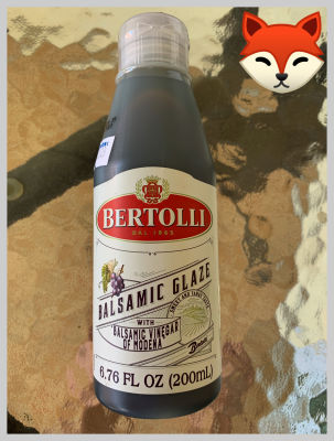 { BERTOLLI } Balsamic GLAZE vinegar Size 200 ml.