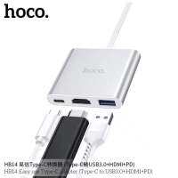 Hoco HB14  ตัวแปลง Easy use Type-C adapter HDMI มีพร้อมส่ง ของแท้100%