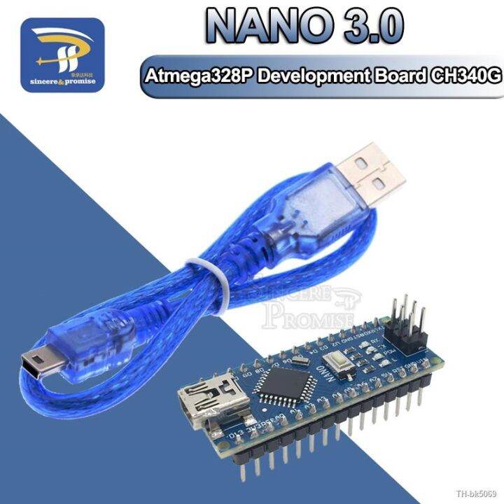 MINI Nano 3.0 Controller Compatible For Arduino ATmega328P CH340G 5V ...