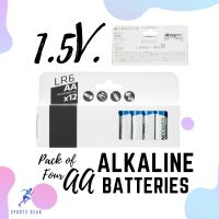 FORCLAZ ถ่าน ถ่านอัลคาไลน์ ชุดถ่านอัลคาไลน์ AA 12 ก้อน ( Set of 12 AA Alkaline Batteries ) CAMPING TENTS เต็นท์ แคมป์ปิ้ง ตั้งแคมป์