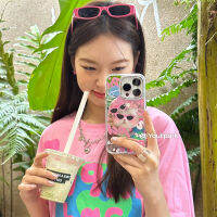 case แอปเปิ้ลกระจกไฟฟ้าแมวน่ารักที่นิยมในโลกออนไลน์ 14ProMax เคสศัพท์ 13 รุ่นใหม่ 12 ความรู้สึกระดับไฮเอนด์ของผู้หญิง