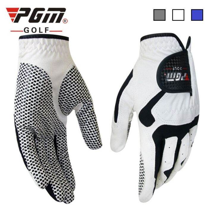Golf Microfiber Cloth Gloves Breathable comfortable with sweat vents Antislip Particles Men's