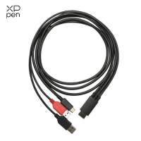 XPPen 3 in 1 cable for Artist Pro 16 (Gen 2) / Artist Pro 14 (Gen 2) / Artist 10 / 12 / 13 / 16 (2nd gen)