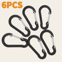 6PCS Piece Mountainee Buckle Outdoor Camping Multi Ftional Quick Hanging Stainless Steel Sp Buckle Safety Buckle