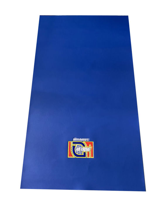 ผ้าเบาะมอเตอร์ไซค์-เอกนาทอง-na-thong-แถมริบบิ้นให้ฟรีทุกผืน-ใส่ได้หลากหลายรุ่น-ขนาด-85-46-เซน-ไซร์-m-เอกธงชาติ-สีน้ำเงิน