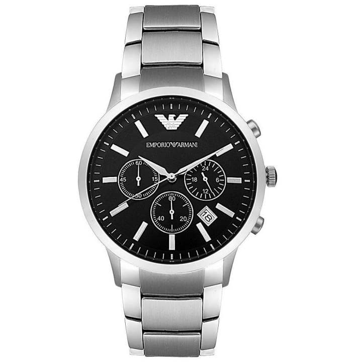 Emporio Armani Men's Chronograph Stainless Steel Watch AR2434 | Lazada