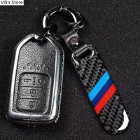 [HOT CPPPPZLQHEN 561] คาร์บอนไฟเบอร์ Key Keychain แหวนรถยนต์สำหรับ BMW X1 X3 X5 X6 E46 E39 E36 E90 F07 F10 F30 F34 G20 G30 F20Car อุปกรณ์เสริม