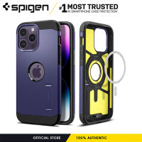 Spigen เคสเกราะแข็งแรง (MagFit) เข้ากันได้กับ MagSafe ที่ออกแบบมาสำหรับ iPhone 14 Pro Max/ iPhone 14 Plus ฝาครอบป้องกันเคสโทรศัพท์ | ของแท้