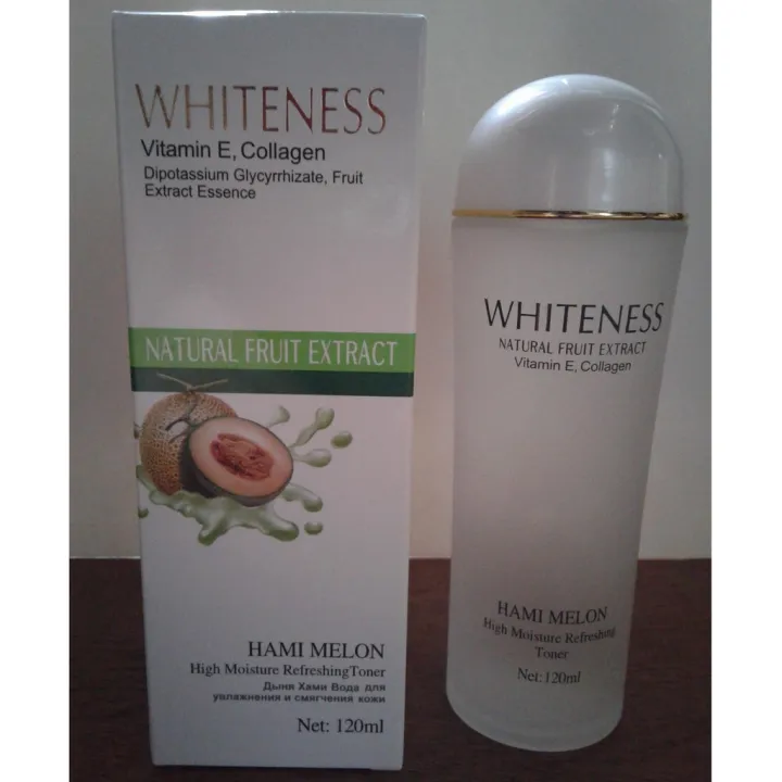 WHITENESS Vitamin E Collagen HAMI MELON TONER Lazada PH