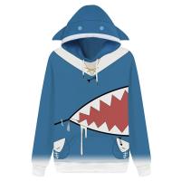 ❁✘✕ Hololive Vtuber Gawr Gura Shark 3D Print Hood Hoodie Sweatshirt Anime Jacket Coat