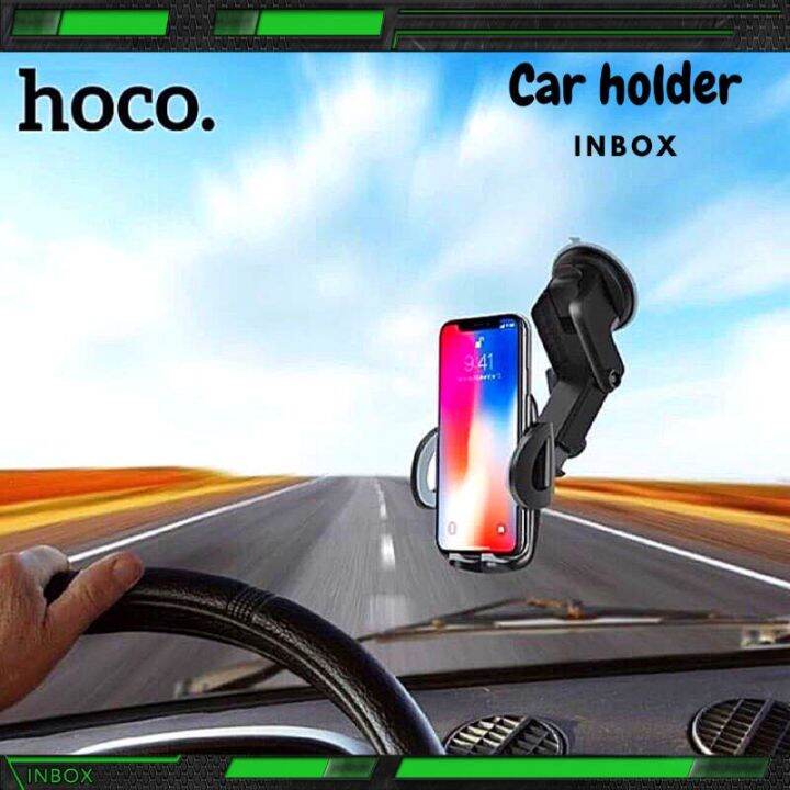 HOCO CA31A ขาตั้งโทรศัพท์มือถือ ในรถยนต์ ติดคอนโซนกระจก ใช้งานสะดวก ของ ...