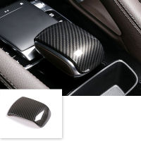 Car ABS Carbon Fiber Interior Gear Shift Head Cover Panel Trim for - GLS 350 450 2020