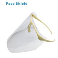 Paul Loran Face shield แผ่นใสกันฝุ่นกันเชื้อ กันน้ำมันกระเด็นรอบทิศ เฟสชิว ใส พร้อมแว่นตากรอบใส เลนส์ใส กันแสง