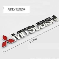 สติกเกอร์ติดตราสติกเกอร์สัญลักษณ์ลำต้นข้างสำหรับ Mitsubishi XSD Mitsubishi แผ่นบังโคลนหลังข้าง3D