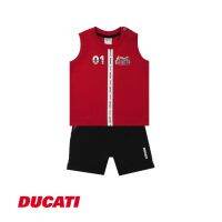 Ducati BABY BOY เสื้อยืด แขนสั้น และชุดเบอร์มูดา สําหรับเด็ก811840-816270 vr