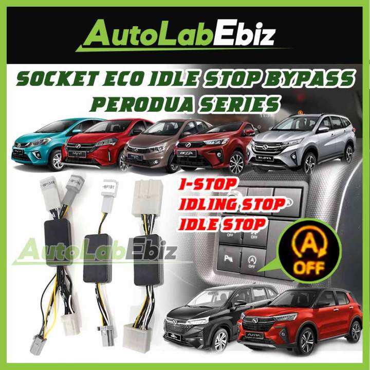 Perodua ALZA 2022, ATIVA, ARUZ, BEZZA, MYVI GEN 3 Socket Eco Idle STOP