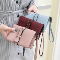 Superior Home Shop PU Womens Solid Color Foldable  Short Wallet Small Coin Purses Credit Card Holder Money Bag