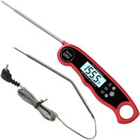 Digital Oven Double Probe Cooking with Alarm Function Suitable for Meat, Food, Barbecue, Etc