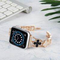 Metal Strap For Apple watch UItra 8 7 41mm 45mm 49mm 6 5 4 SE 44mm 40mm Women Diamond stainless steel wristband iWatch 42mm 38mm Straps