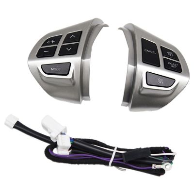Car Steering Wheel Audio Control Switch for MITSUBISHI LANCER OUTLANDER ASX 2007 2008 2009 2010 2011 Parts Kits Black