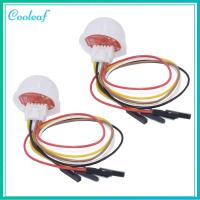 COOLEAF 2pcs BH1750FVI เซ็นเซอร์ไฟส่องสว่าง DC 5V ดิจิตัล โมดูลเซ็นเซอร์ความเข้มของแสง โมดูลเซ็นเซอร์แสง BH1750 ลูกบอลความเข้มของแสง Arduino สำหรับเด็ก