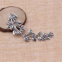 2pcs 87x38mm Pendant Branch Branch Leaf Charm Pendants For Jewelry Making Antique Silver Color Big Branch Charm