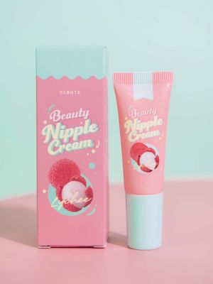 DeBute Beauty Nipple Cream ลิปแก้ปากดำ ปากอมชมพู หัวนมดำ ขนาด7 g. กลิ่นลิ้นจี่ 1 หลอด