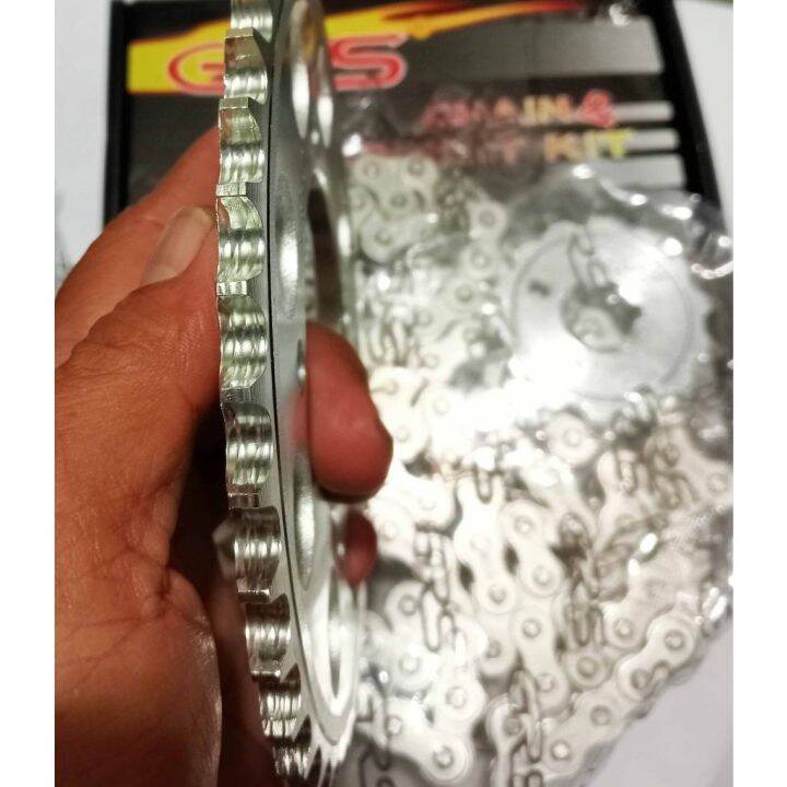 GRS [ 428 ] Motorcycle Sprocket CHAIN SET for Vega 115 Vega Force Fi