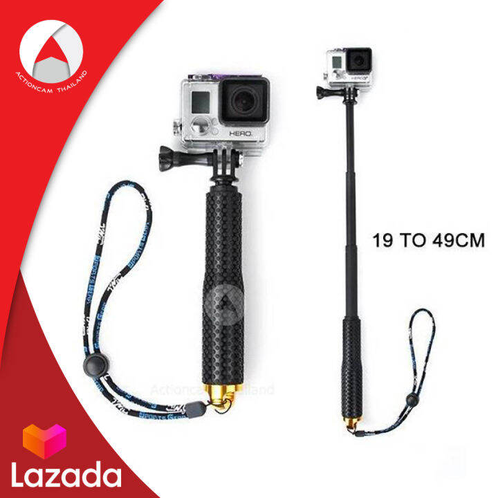 tmc-gopro-amp-sjcam-accessory-tmc-handheld-extendable-pole-selfie-stick-monopod-with-screw-for-gopro-hero-4-3-3-2-max-length-49cm-gold