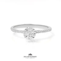 แหวนเพชร AsOne Moon Diamond Ring 01