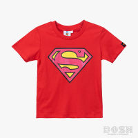 DOSH BOYS T-SHIRTS SUPERMAN เสื้อยืดคอกลม แขนสั้น เด็กชาย FSBT5030-RE