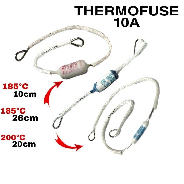 Rice Cooker Thermal Fuse 250V 10A /185°C / 200°C 250V RICE COOKER