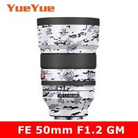 50 1.2 GM ( SEL50F12GM ) Anti-Scratch Camera Lens Sticker Coat Wrap Protective Film Body Protector Skin For Sony FE 50mm F1.2 GM