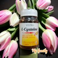 Vistra l-cysteine plus biotin 30 TABLETS. x 1 ขวด วิสทร้า แอล-ซิสเทอีน พลัส ไบโอติน **หมดอายุ  25/02/2025**