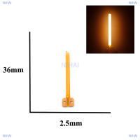 NIHAI DC3V LED COB LED ตัวอักษรภาษาอังกฤษตกแต่งภายในงานแต่งงานอุปกรณ์เสริมแสงสว่าง DIY