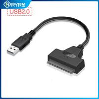 [Hot K] Hyra Sata เป็น Usb 3.0สายเคเบิลสายไฟคอมพิวเตอร์ขั้วต่อ Usb 2.0สายอะแดปเตอร์ Sata ถึง6 Gbps รองรับฮาร์ดไดรฟ์หน่วยความจำภายนอก SSD