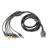 Suitable for PS2/PS3 Component Cable 1.8M Suitable for PS 2/3 High Resolution Game Cable Accessories