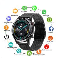 I9 Touch Screen แฮนด์ฟรีธุรกิจ Smartwatch ผู้ชายผู้หญิงฟิตเนสติดตามอัตราการเต้นของหัวใจข้อความโทรเพลงร้อนสมาร์ทนาฬิกา